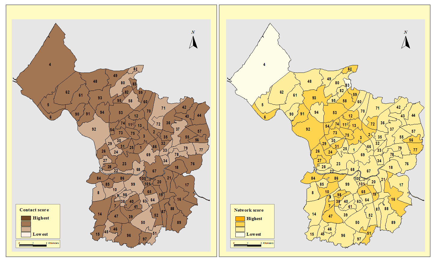 Multilevel model results
