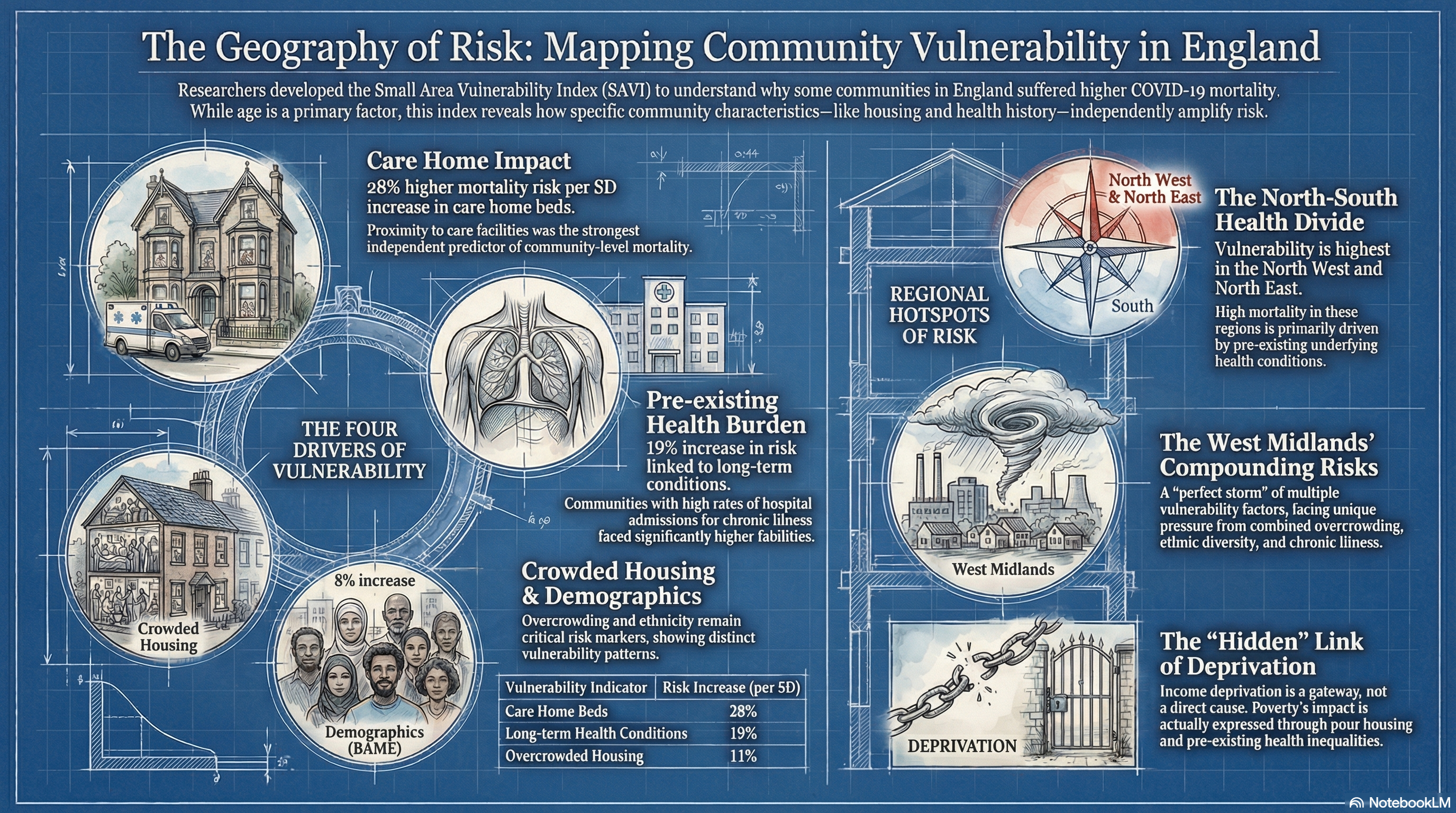 Small Area Vulnerability Index for COVID-19