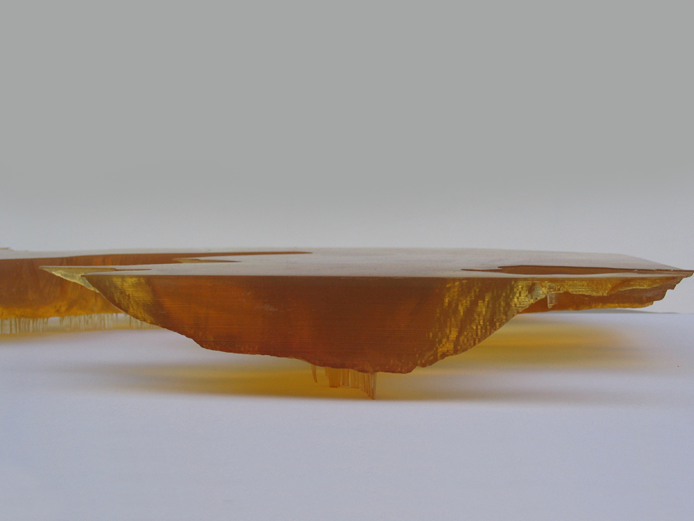 Stereo-lithographic product - Side view