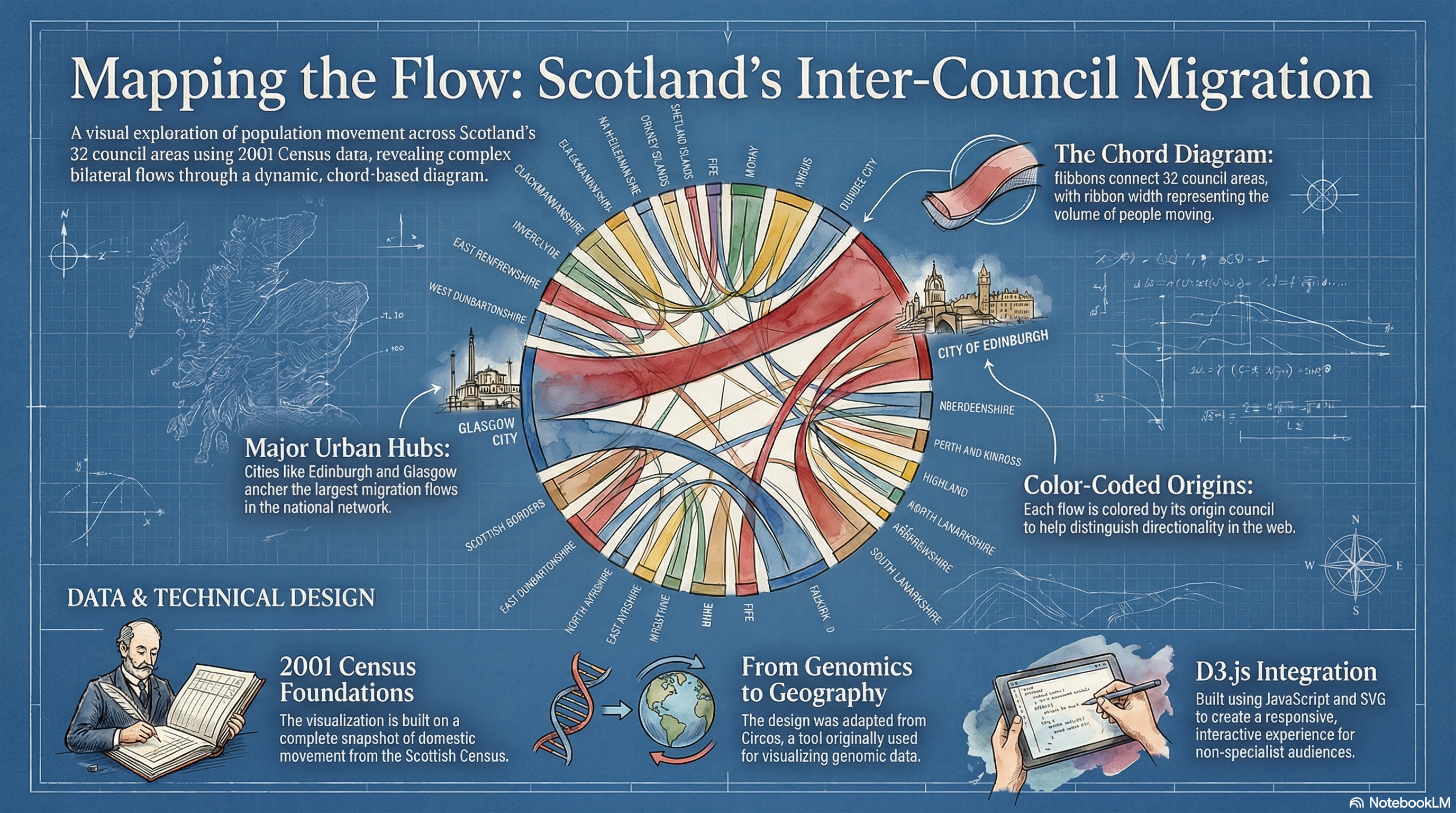 Scottish Internal Migration 2001
